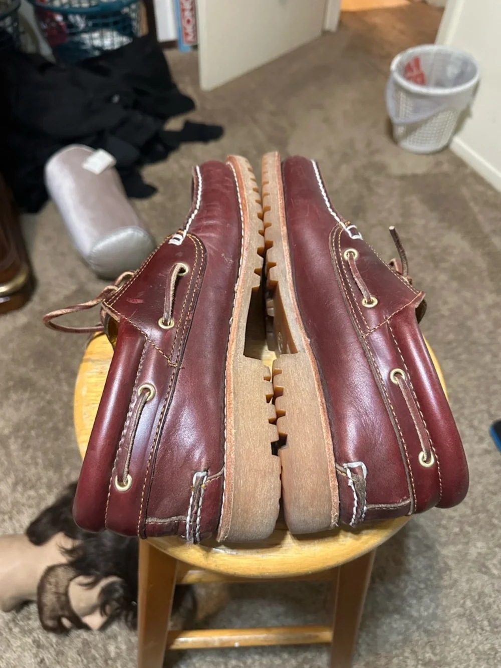 Timberland leather boots boots size 11